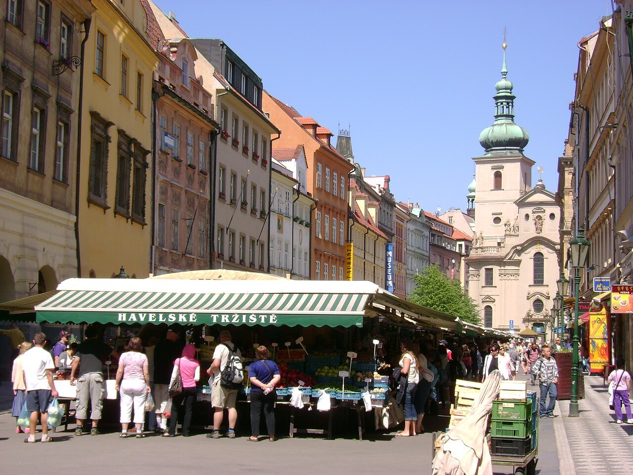 Havelská Christmas market, Prague