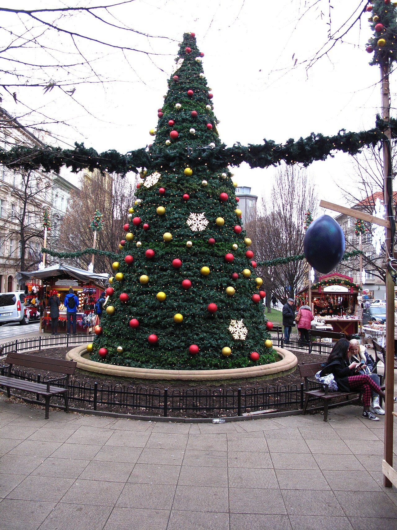 Tylovo náměstí Christmas market, Prague