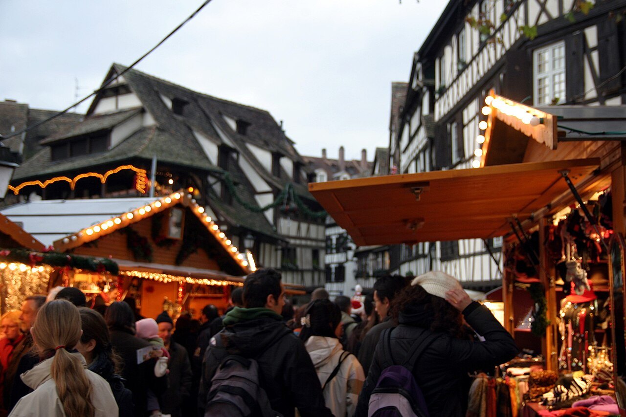 Petite France Christmas market, Strasbourg & Colmar